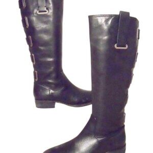 Arturo Chiang Emery Leather Moto Riding Boots